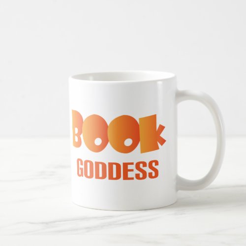 Colorful Book Goddess Reading Gift Coffee Mug