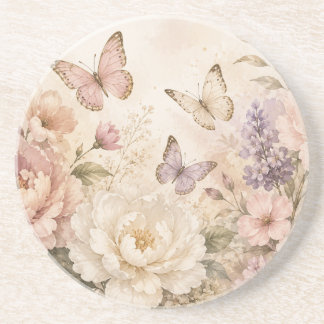 Colorful Botanical Garden Drink Coasters