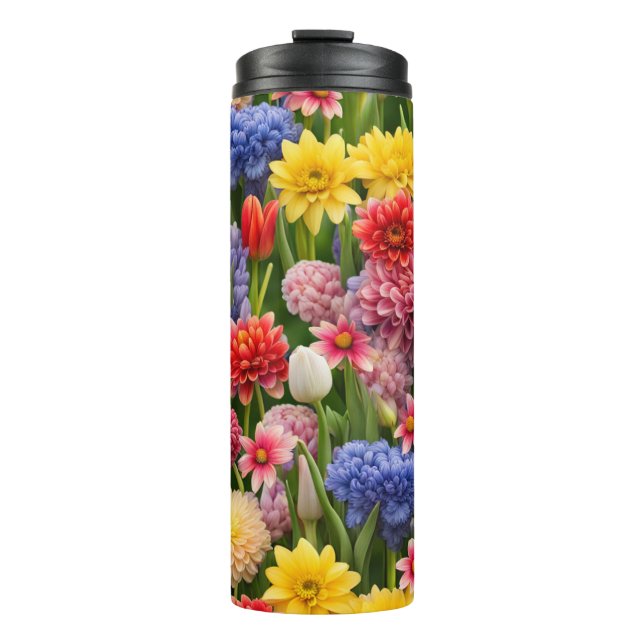Colorful Bouquet #27 -  Thermal Tumbler (Front)