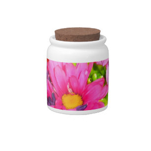 Colorful Bouquet Candy Jar