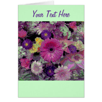 Colorful Bouquet Cards