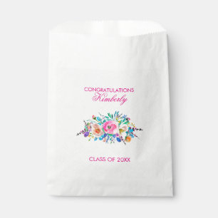 Colorful Bouquet- Graduations Favor Bag