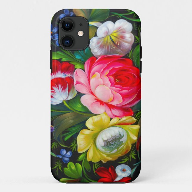 colorful bouquet iPhone 5 Case (Back)