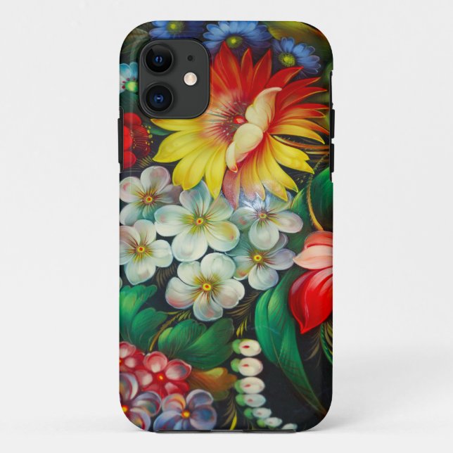 colorful bouquet iPhone 5 Case (Back)