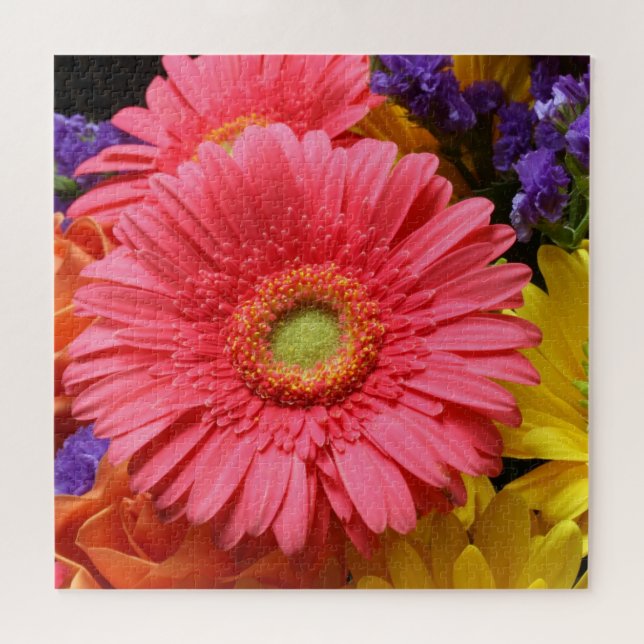 Colorful Bouquet Jigsaw Puzzle (Horizontal)
