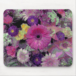 Colorful Bouquet Mouse Pad