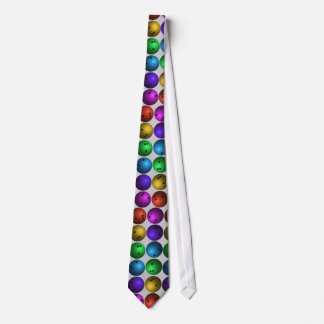Colorful Bowling Ball Tie