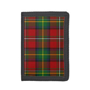Colorful Boyd Tartan Plaid Wallet