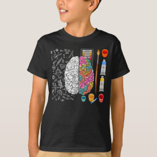 Colorful Brain Neurosurgeon Scientist Artist T-Shirt