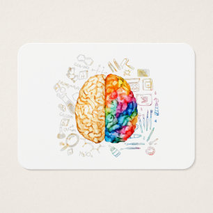 Colorful Brain - Science And Art - Neuroscience Ne