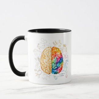 Colorful Brain - Science And Art - Neuroscience Ne Mug