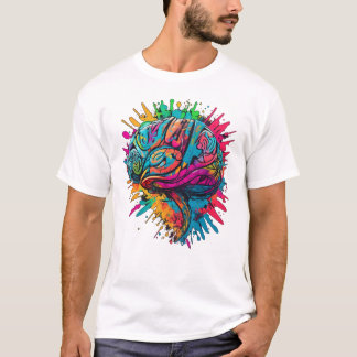 Colorful brain T-Shirt