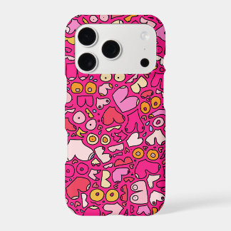 colorful breast pattern stone coaster iPhone 17 pro case