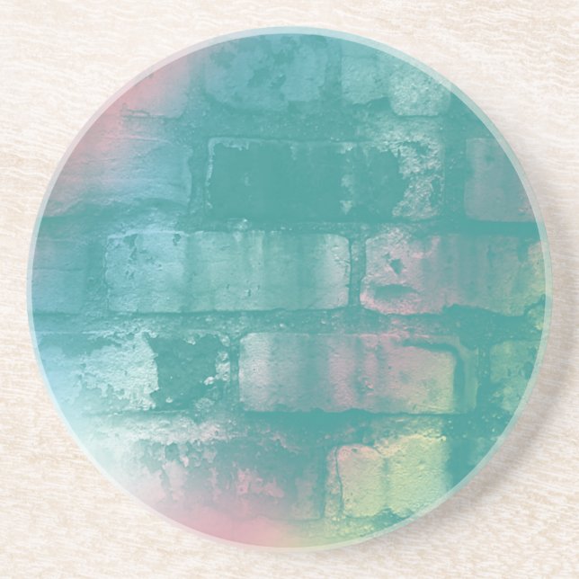 Colorful Brick Coaster (Front)