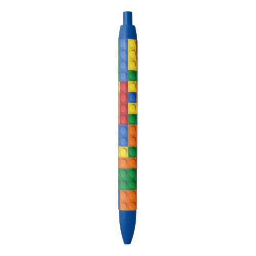 Colorful Bricks Building Blocks  Custom Pen