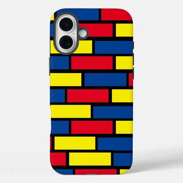 Colorful Bricks Phone Case (Back)