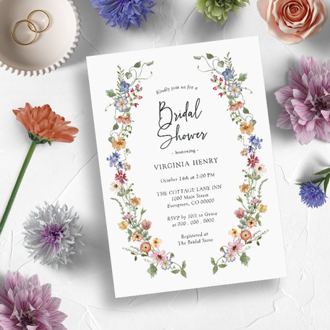 Colorful Bridal Shower Invitation (Creator Uploaded)