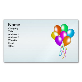 card balloons