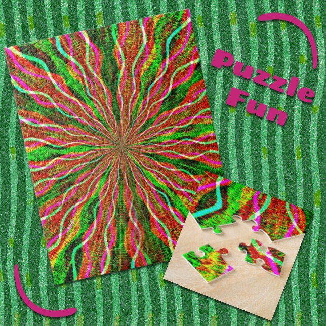 Colorful Bright Burst Challenging Retro Puzzle (Creator Uploaded)