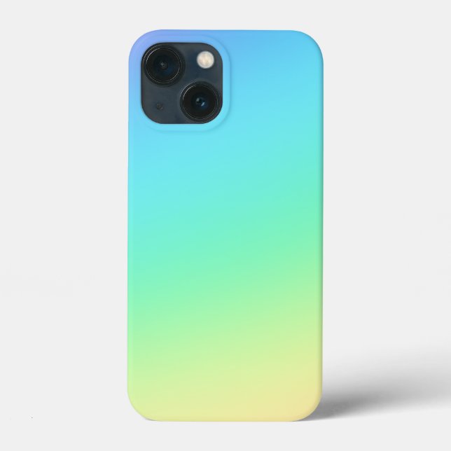 Colorful Bright Pastel Gradient Case-Mate iPhone Case (Back)