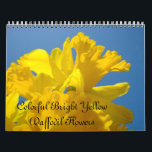 Colorful Bright Yellow Daffodil Flowers Calendar<br><div class="desc">Colorful Bright Yellow Daffodil Flowers CALENDARS photography, SPRING Yellow Daffodils, Nature Landscape Blue Sky Botanical Flowers Calendar, Gift Calendars, Christmas Gifts, OFFICE ART, Corporate Client Git Calendars, Artwork Calendars, Pink Roses, Yellow Roses, Orange Roses, Botanical Floral Flower Garden Landscapes. BASLEE TROUTMAN FINE ART COLLECTIONS. Bookmark this site for great gift...</div>