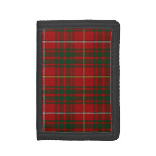 Colorful Bruce Clan Tartan Plaid Wallet