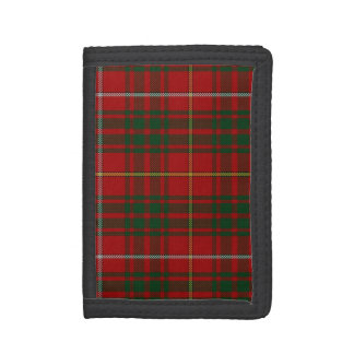 Colorful Bruce Clan Tartan Plaid Wallet