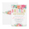 Colorful Brunch & Bubbly bridal shower invitation