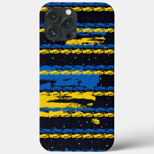  Colorful Brush  Paint  Dots  iPhone 13 Pro Max Case