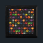 Colorful Bubble Jewelry Box<br><div class="desc">Very trendy design.</div>
