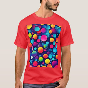 Colorful Bubble Symphony T-Shirt