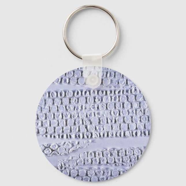Colorful Bubble Wrap Keychain (Front)