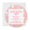 Colorful Bubbles 2nd Birthday Party Invitation