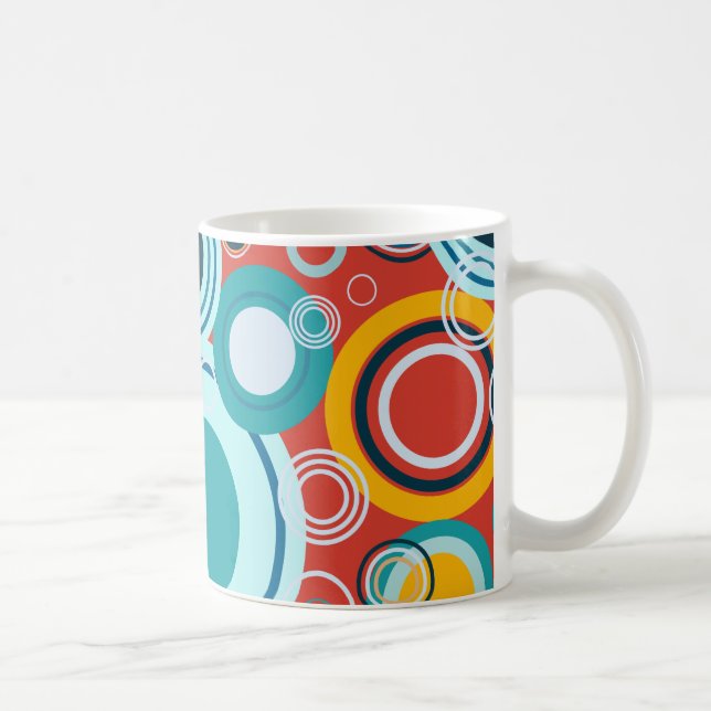 Colorful Bubbles Coffee Mug (Right)