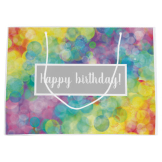 Colorful Bubbles Gift Bag