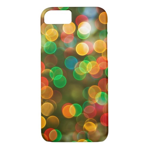 Colorful Bubbles Glitter iPhone 87 Case