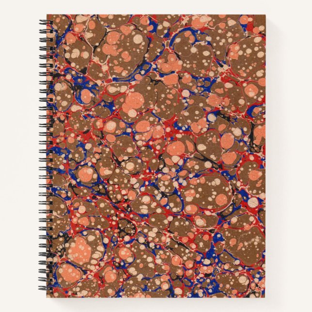 colorful bubbles print notebook (Front)