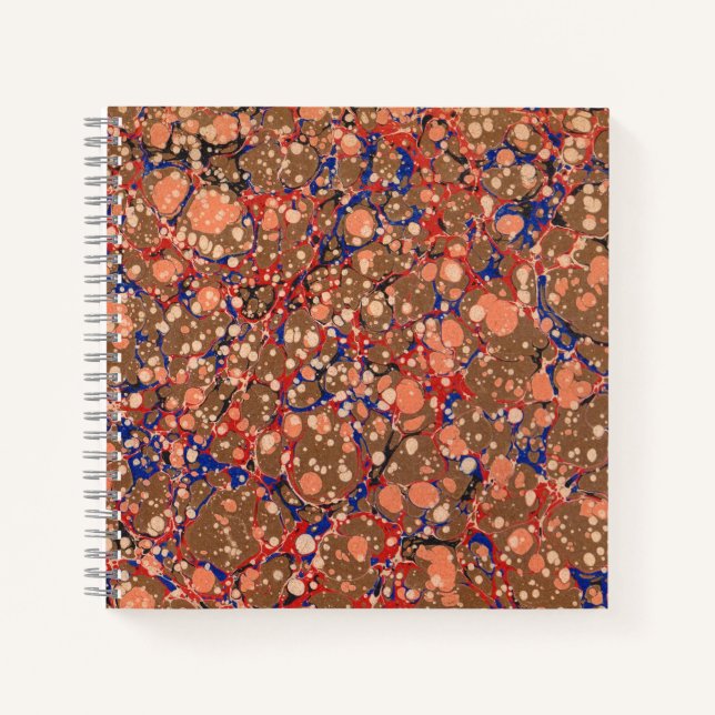 colorful bubbles print notebook (Front)
