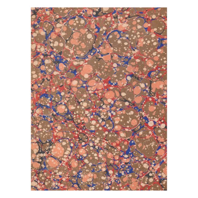 colorful bubbles print tablecloth (Front)