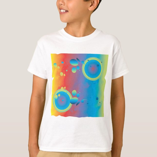 Colorful Bubbles T-Shirt (Front)