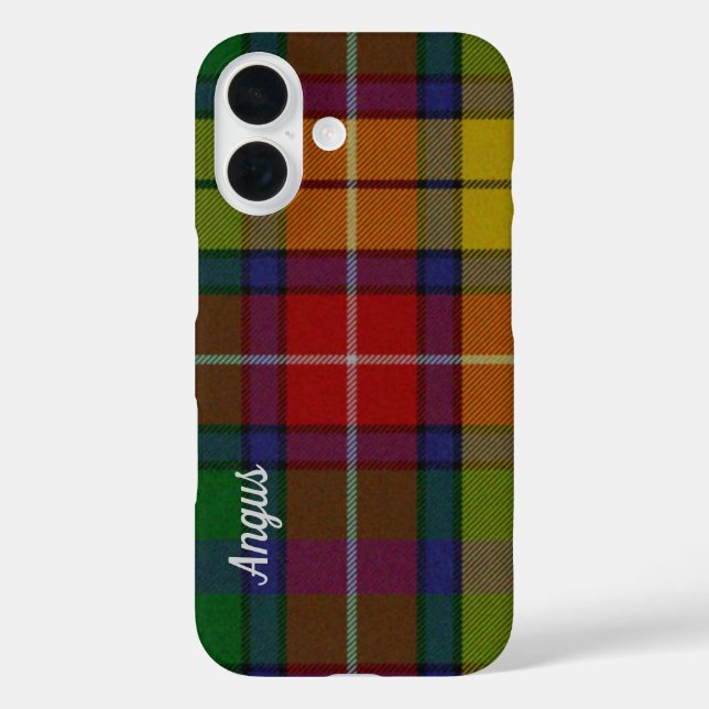 Colorful Buchanan Tartan Plaid  Case-Mate iPhone Case (Back)