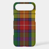 Colorful Buchanan Tartan Plaid iPhone 4 Tough Case (Back)