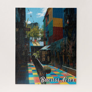 Colorful Buenos Aires Argentina Travel Photography Jigsaw Puzzle