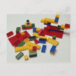 Colorful Building Blocks For Kids Postcard at Zazzle