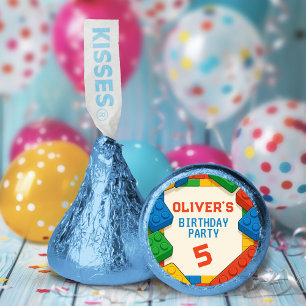 Colorful Building Blocks Party  Hershey®'s Kisses®