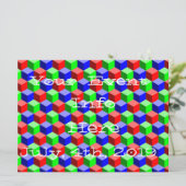 Colorful Building Blocks Thunder_Cove 3-D (Standing Front)