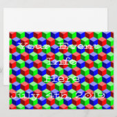 Colorful Building Blocks Thunder_Cove 3-D (Front/Back)