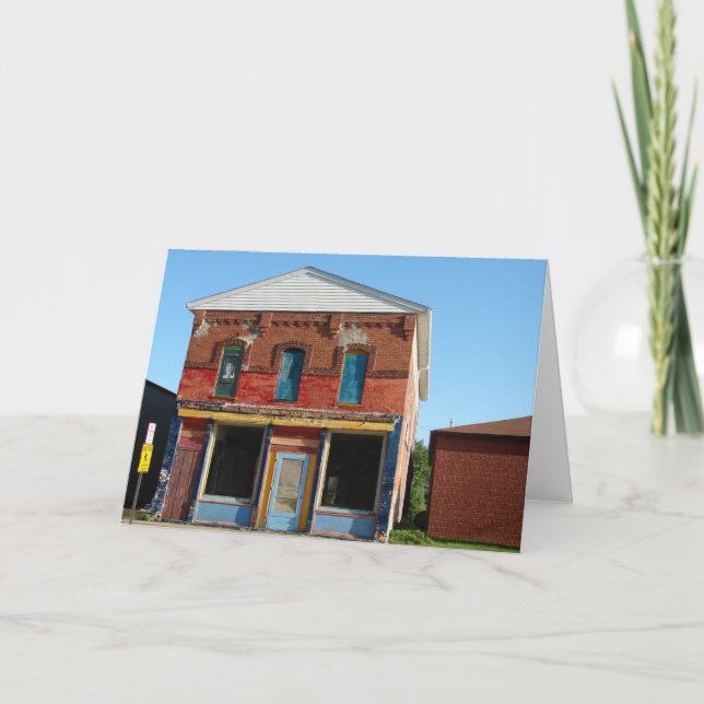 Colorful Building Card (Front)