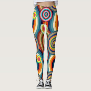 Colorful Bullseyes Leggings