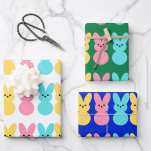 Colorful Bunny Wrapping Paper – Cute Easter